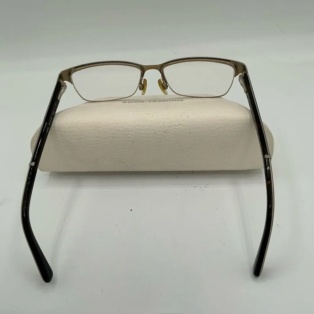 Michael Kors Women's Glasses with Gold Frame MK 7002, case, cloth-frames only